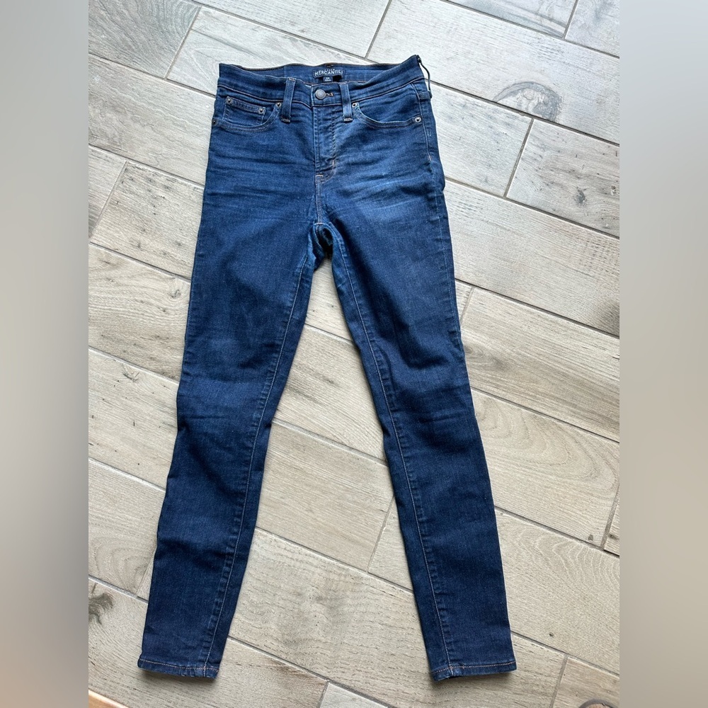 J. Crew Dark Blue Women's Skinny Jeans
